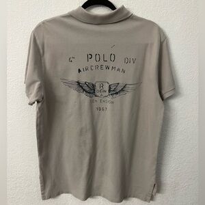 Polo by Ralph Lauren vintage custom fit mens polo size large